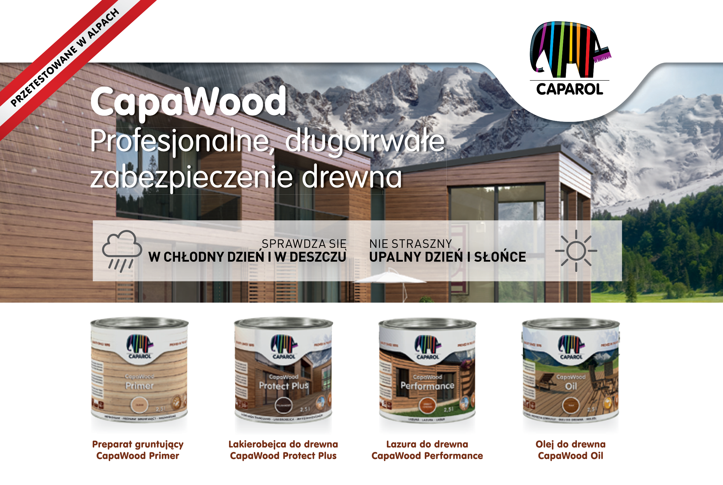 CapaWood - profesjonalne zabezpieczenie drewna