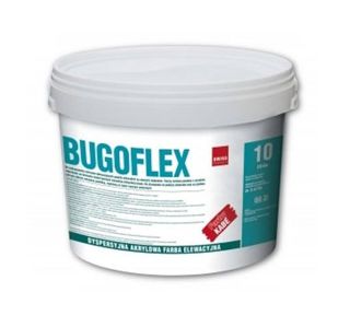 Bugoflex Farba elewacyjna akrylowa biała 10L