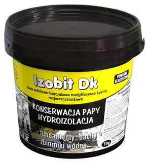 IZOBIT DK  konserwacja papy  hydroizolacja 5kg