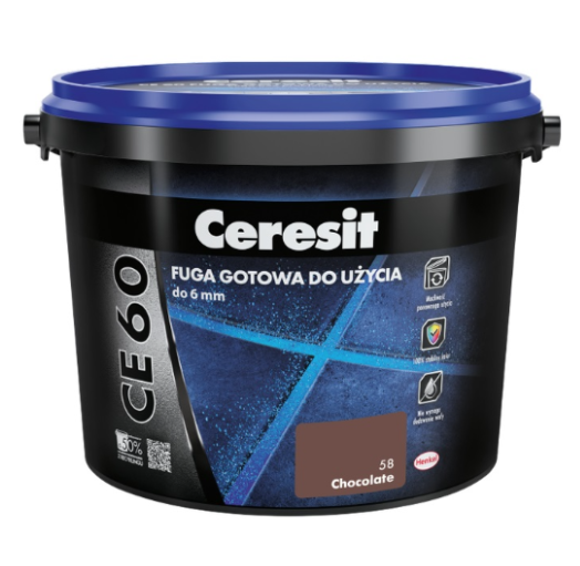 CE-60 Fuga Ceresit gotowa do użycia 58 chocolate 