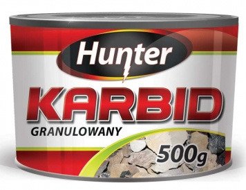 Karbid granulowany 500g Hunter