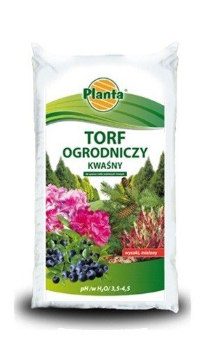 Torf ogrodniczy kwaśny 20L Planta