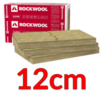 Wełna mineralna Rockwool Frontrock SUPER 12cm