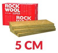Wełna mineralna Rockwool Superrock 5cm
