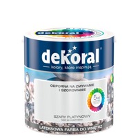 Farba Akrylit W - szary platynowy DEKORAL 5L
