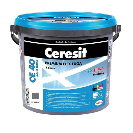 Fuga Ceresit CE 40 Bazalt 5 kg | ABUD - materiały budowlane