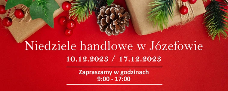 Niedziele handlowe grudzień 2023