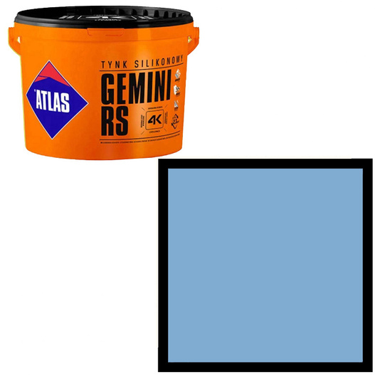 Tynk silikonowy Gemini RS 25kg Atlas SAH 0333