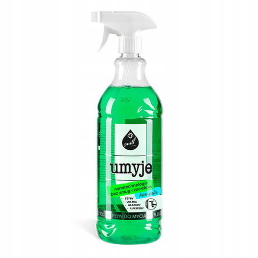 Płyn do mycia szyb, luster, glazury 1,22L Mill