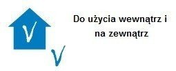 Taśma ochronna maskująca PCV biała 30mmx25m