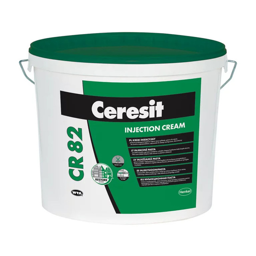 Krem iniekcyjny do zawilgoconych murów CR-82 10L Ceresit