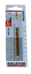 Wiertło do metalu HSS TIN Kreator 3,5 mm