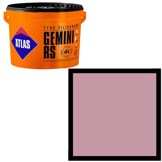 Tynk silikonowy Gemini RS 25kg Atlas SAH 0105