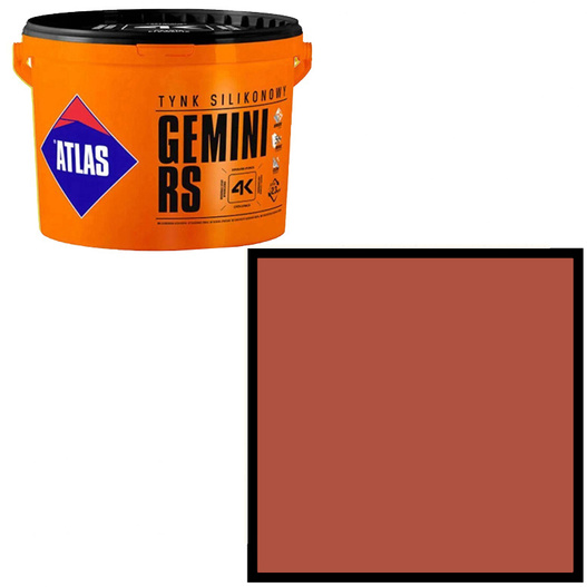 Tynk silikonowy Gemini RS 25kg Atlas SAH 0309