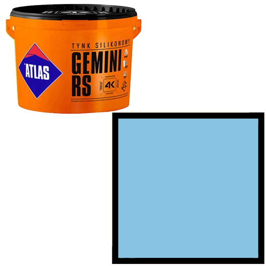 Tynk silikonowy Gemini RS 25kg Atlas SAH 0344