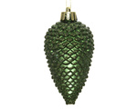 Bombki Szyszki zielone 8cm 6sztuk
