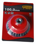 Szczotka doczołowa do szlif. zgrubna 100mm MODECO