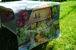 Bieżnik na stół Domek 40x100cm Chenille 