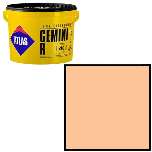 Tynk silikonowy Gemini R 25kg Atlas SAH 0271