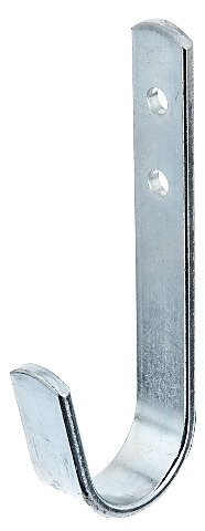 Hak ścienny wygięty płaski 90x14x35 mm