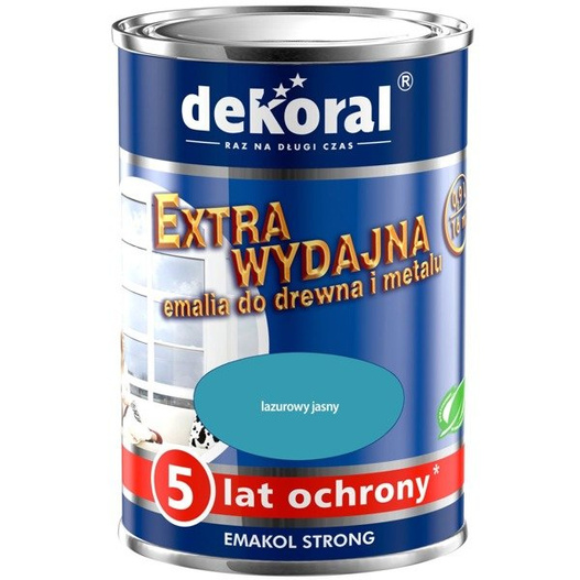 Emalia Dekoral Emakol Strong 0,9L Lazurowy Jasny