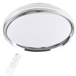 Plafon LED Glossy 2 z pilotem 72W biały chrom