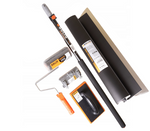 Zestaw do nakładania gładzi SOLID 6 cz.Nóż 80 cm PROFESSIONAL,kij teleskop,wałek 25cm + rączka ,adapter,paca