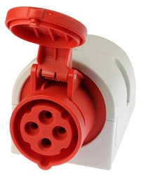 Gniazdo natynkowe 16A 4PIN 400V