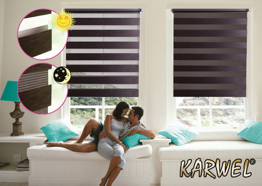 Roleta mini 50x150 DN26 wenge