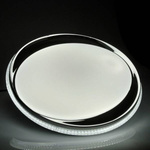 Plafon LED Glossy 2 z pilotem 72W biały chrom