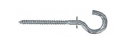 Hak sufitowy 8x120mm ocynk