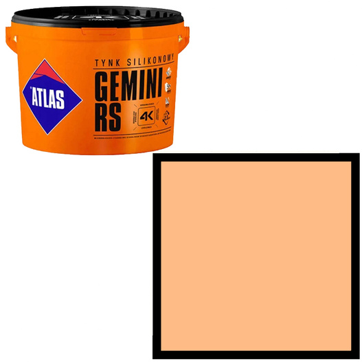Tynk silikonowy Gemini RS 25kg Atlas SAH 0058