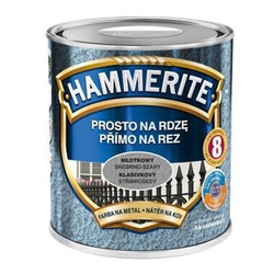 Farba Hammerite na rdzę 2,5l Srebrnoszary młotkowy