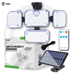 Lampa uliczna ISAJ 300 W 2500 lm zasilanie solarne