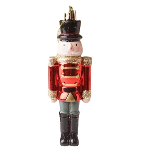 Zawieszka świąteczna czerwony żołnierzyk