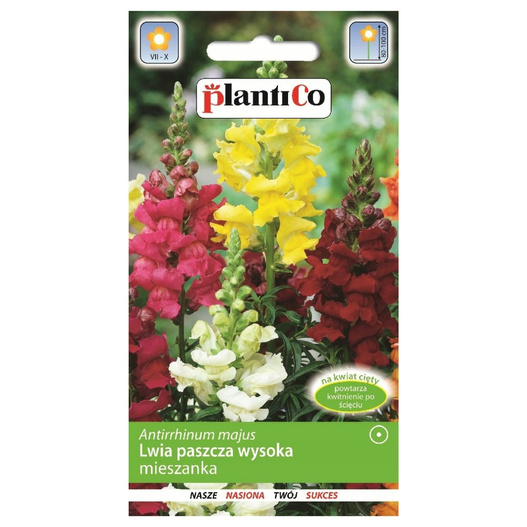 Nasiona Lwia Paszcza wysoka mix. 0,5g