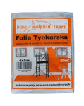 Folia tynkarska bezbarwna 2mx5m pomarańczowa BDT