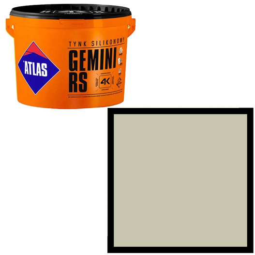Tynk silikonowy Gemini RS 25kg Atlas SAH 0193