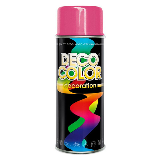 Lakier w sprayu Różowy 400 ml Deco Color