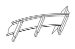 Markiza Fastlock 60 Loggia - Moduł C 0,2m