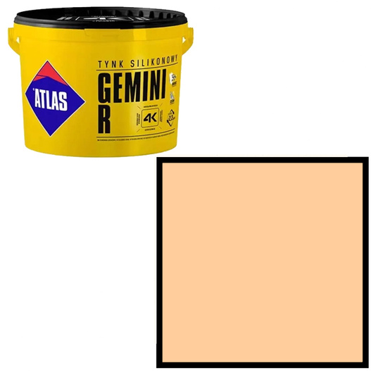 Tynk silikonowy Gemini R 25kg Atlas SAH 0261