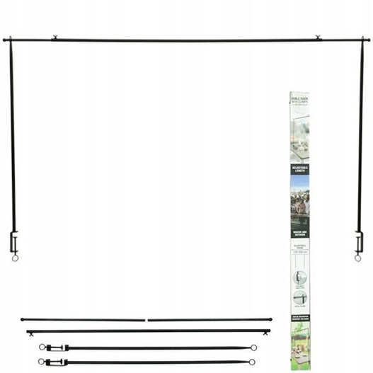 Stelaż na ozdoby do stołu metalowy regulowany od 135 do 250cm