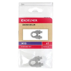 Zacisk kabłąkowy do lin 10mm 1sztuka Koelner