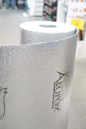 Alufox  Folia termoizolacyjna 5 mb + taśma + klej