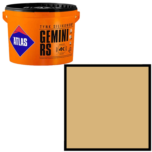 Tynk silikonowy Gemini RS 25kg Atlas SAH 0025
