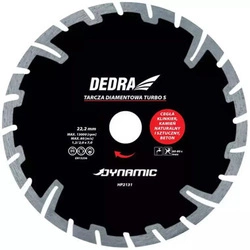 Tarcza diamentowa do glazury Dynamic Turbo S 230x22,2mm Dedra