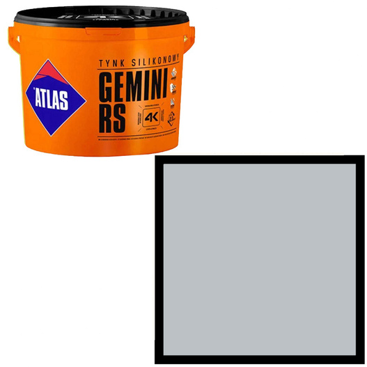 Tynk silikonowy Gemini RS 25kg Atlas SAH 0133