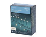 Lampki zew/wew compact 480 LED 6m czarny/ ciepły biały 8funkcji