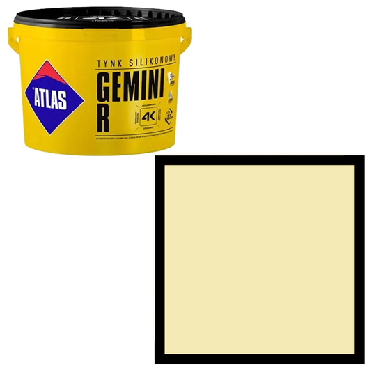 Tynk silikonowy Gemini R 25kg Atlas SAH 0231