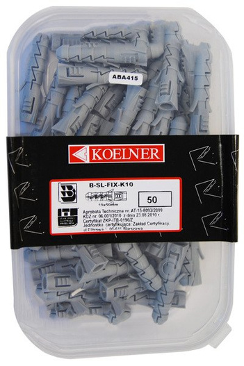 Kołek rozporowy FIX 10x50 mm 50 sztuk Koelner